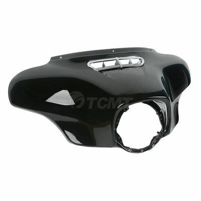 Vivid Black Batwing Outer Fairing For Harley Touring Glide Unltra Limited 14-22 - Moto Life Products