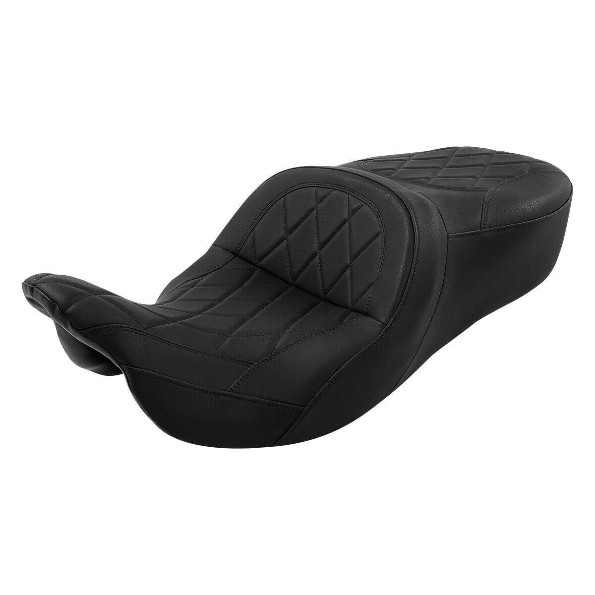 Driver & Passenger Two Up Seat Fit For Harley Touring Road Street Glide 09-2022 - Moto Life Products