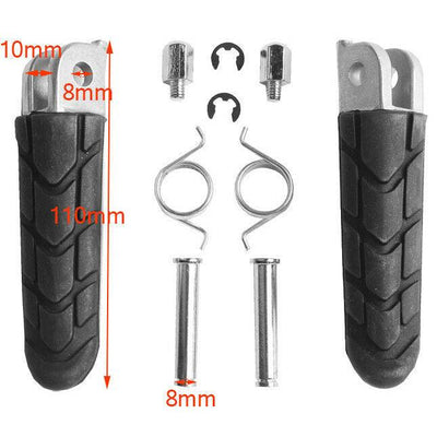 Front Footrest Foot Pegs Fit For Honda CBR900RR CBR 900RR 93-99 CBR1100XX 99-06 - Moto Life Products