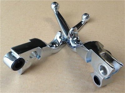 Chrome Brake Clutch Lever Fit For Harley Davidson Xl Sportster 883 1200 Softail - Moto Life Products