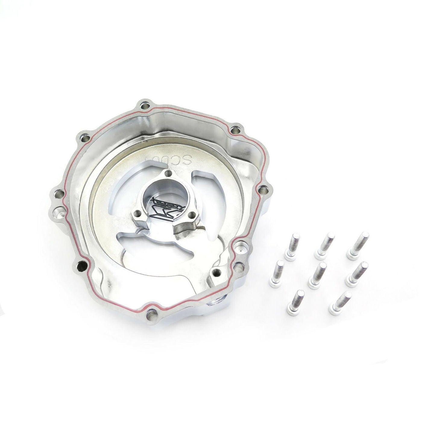 Engine Stator Cover See Through For Suzuki 2005-2008 Gsxr 1000 Chrome w/ Gasket - Moto Life Products