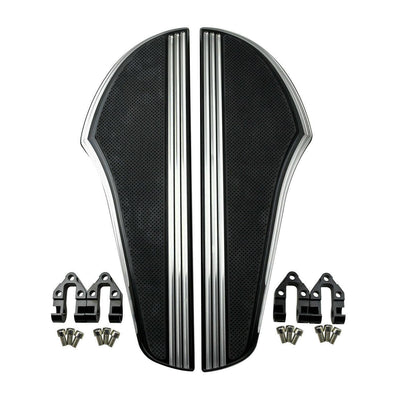 Defiance Driver Passenger Floorboards Brake Cover Shifter Lever Fit For Harley - Moto Life Products