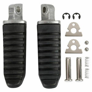 Black Rear Footrest Foot Pegs For Suzuki Hayabusa  GSX 1300R 2008-2012 11 GSX650 - Moto Life Products