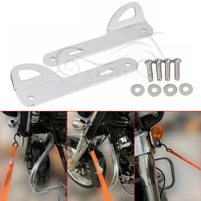 Front Tie-Down Brackets For Harley Street Glide Ultra Classic Limited FLHTK CVO - Moto Life Products