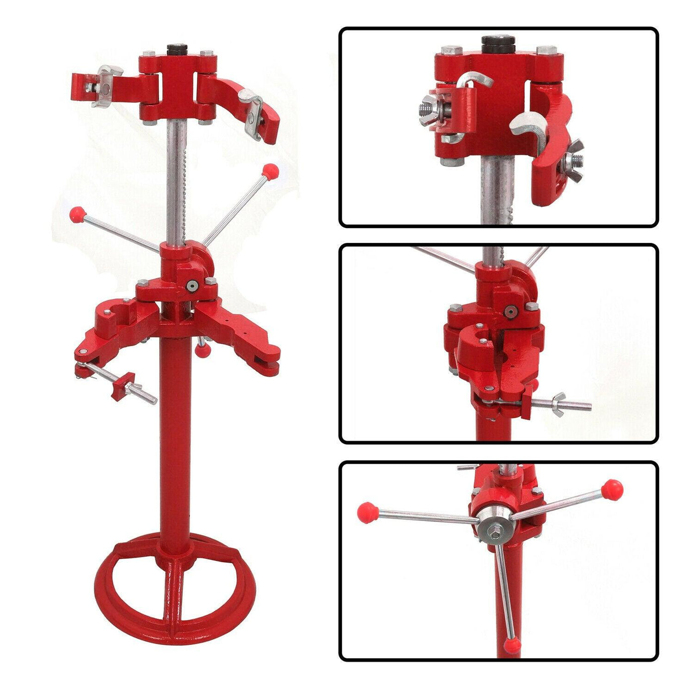 Auto Spring Compressor Hand Operate 20 Inch Max.Height Strut Coil Spring Press - Moto Life Products