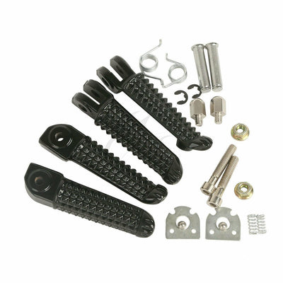 Motor Front Rear Footrests Foot Pegs Fit For Yamaha YZF R1 2002-2014 13 R6 03-12 - Moto Life Products