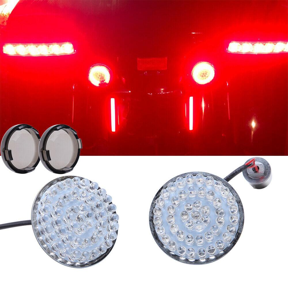 1157 RED LED Brake Tail Turn Signal Insert Light For Harley Electra Street Glide - Moto Life Products