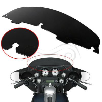 Motorcycle 5" Black Windsheild Windscreen  Fit For Harley Touring Electra Glide - Moto Life Products