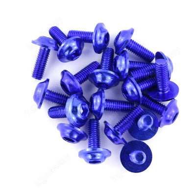 Complete Fairing Bolt Kit Body Screws Fit For Yamaha YZF R6 R1 R6S YZF600R FZ6/R - Moto Life Products