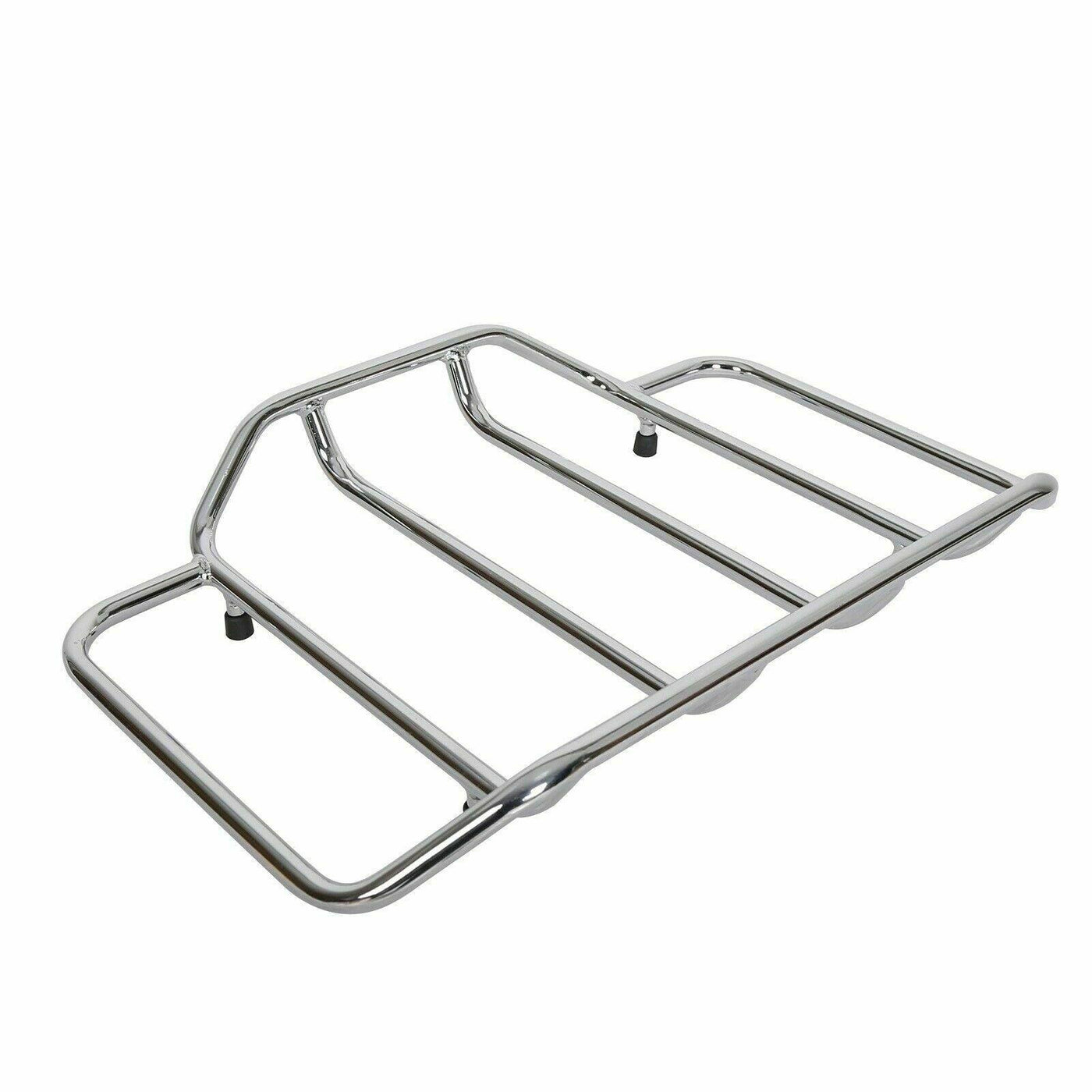 Chrome Tour Pack Pak Trunk Luggage Top Rack For Harley Road King Electra Glide - Moto Life Products