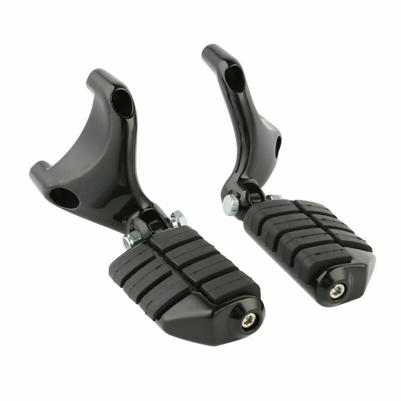 Black Passenger Foot Pegs Rest Mount Fit For Harley Sportster 883 1200 2004-2013 - Moto Life Products