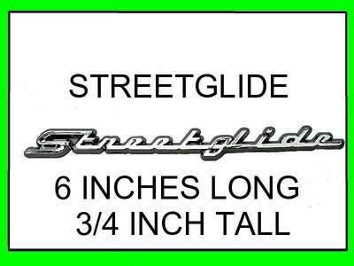 Street Glide Fender/SaddleBag Emblems StreetGlide - Moto Life Products