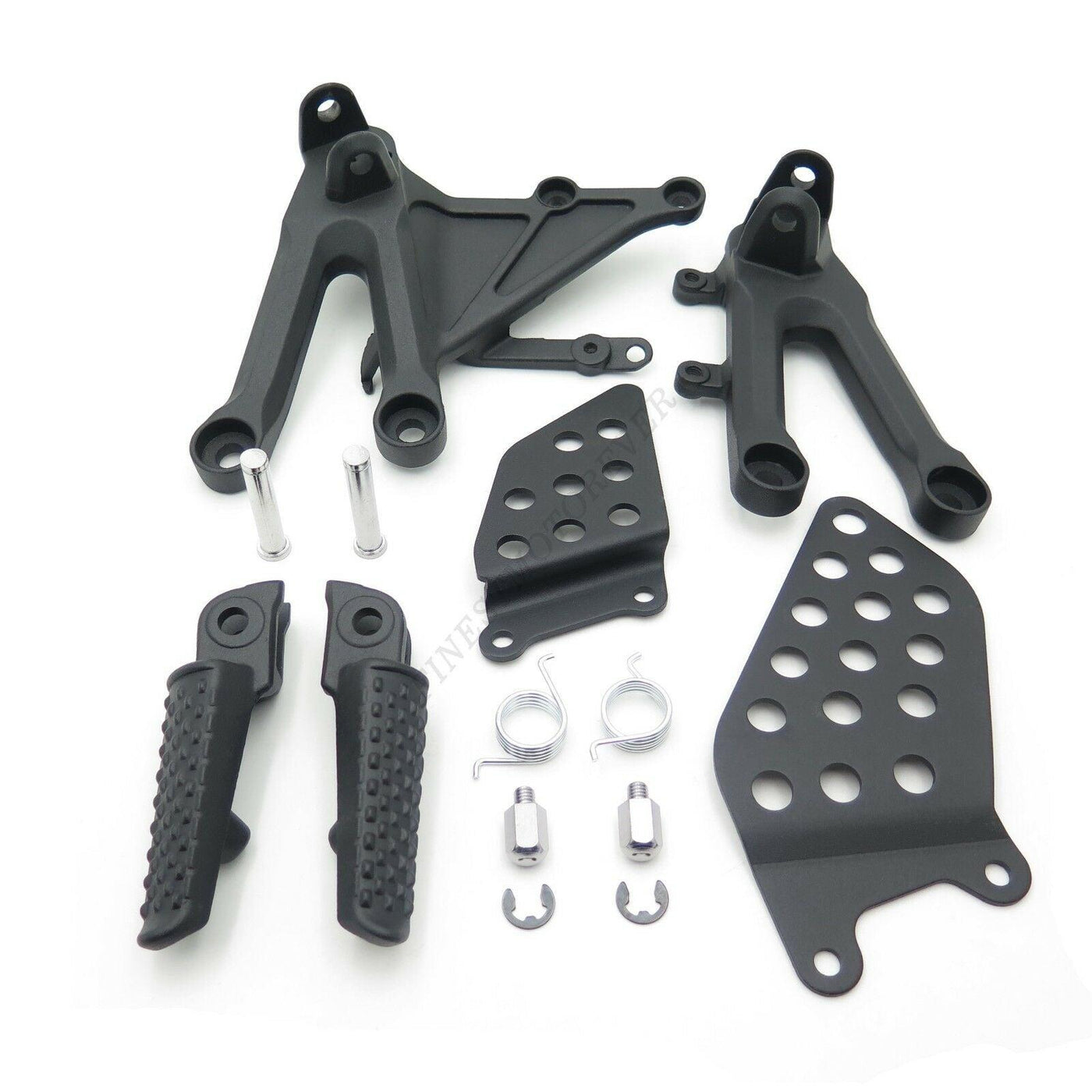 Black Front Rider Foot Pegs Bracket Fit For Honda Cbr1000Rr 2004 2005 2006 2007 - Moto Life Products