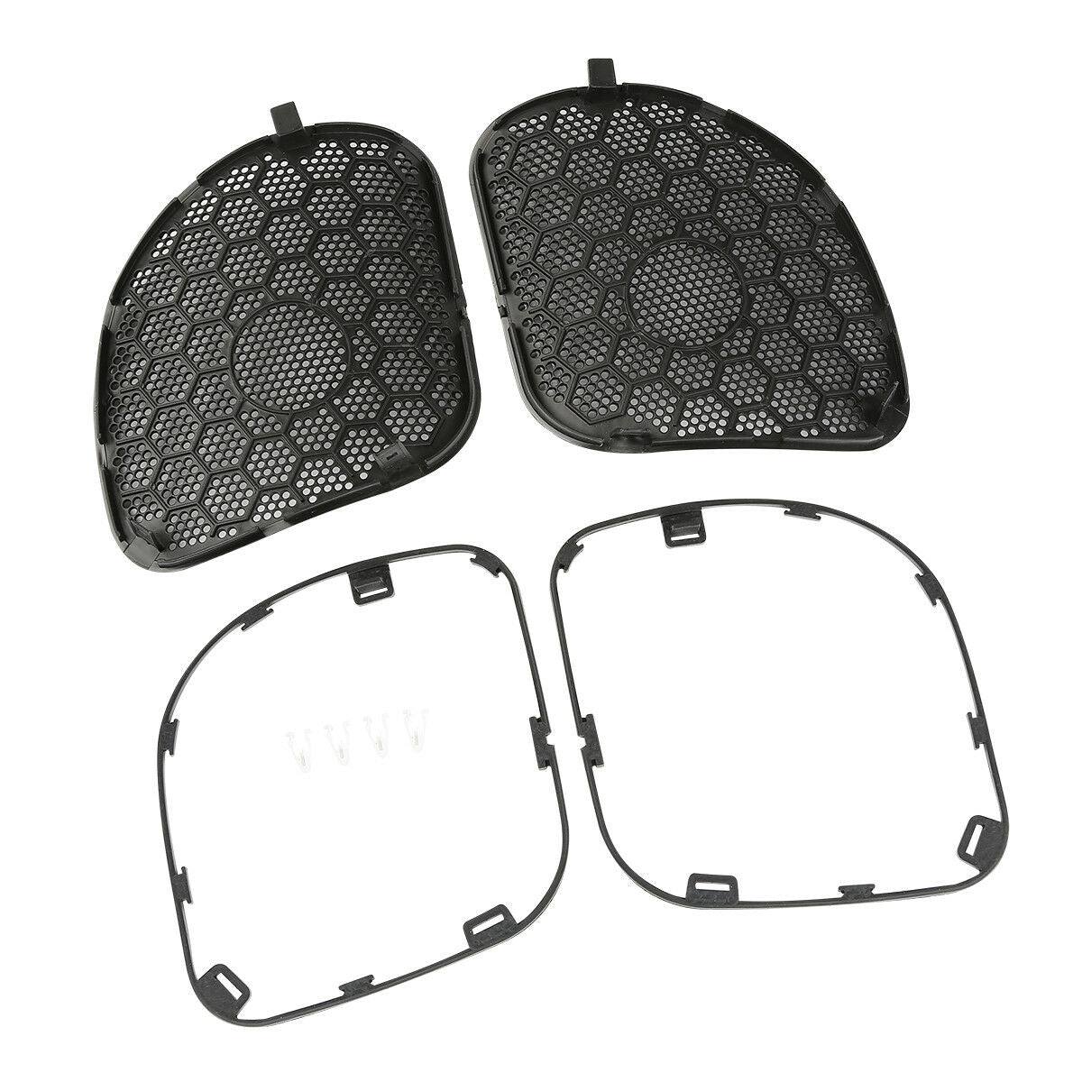 Front Fairing Speaker Grilles Mesh Covers For Harley Touring Road Glide 15-22 19 - Moto Life Products