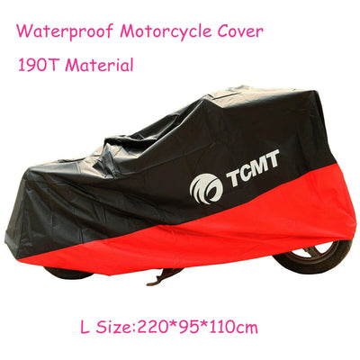 Large Motorcycle Scooter Waterproof UV Dust Protector Rain Cover Fit For Harley - Moto Life Products