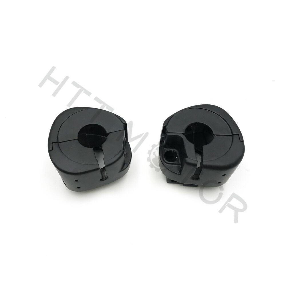 Black Switch Housing Cover Kit For Harley 96-13 Road King, 96-11 Dyna & Softail - Moto Life Products
