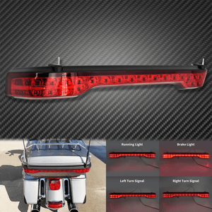 LED King Tour-Pak Brake Turn Tail Lamp Fit For Harley Ultra Limited 2014-2021 - Moto Life Products