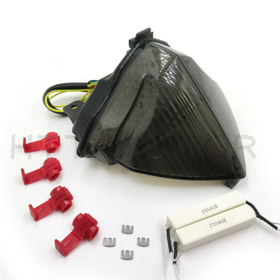 Tail Light Brake Light Turn Signals For Yamaha Yzf R1 2004 2005 2006 Smoke - Moto Life Products