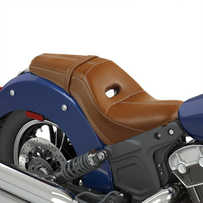 Desert Tan Driver & Passenger Seat Fit For Indian Scout 2015-2022 Sixty 16-2022 - Moto Life Products