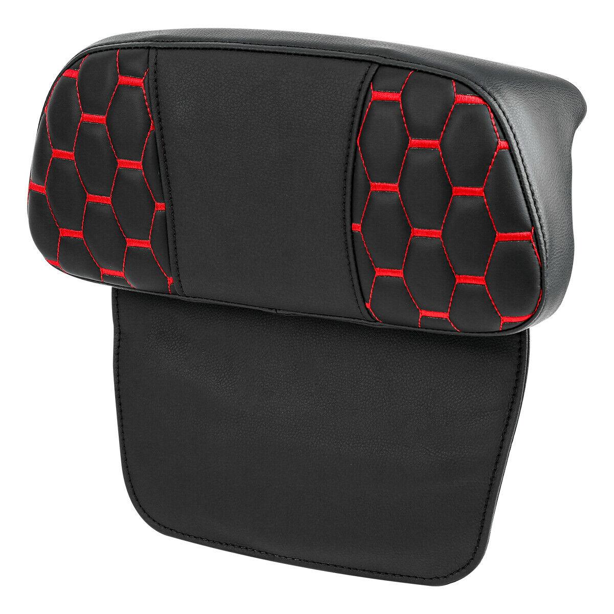 Driver Passenger Seat Backrest Pad Fit For Harley Street Road King Glide 2014-Up - Moto Life Products