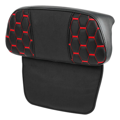 Driver Passenger Seat Backrest Pad Fit For Harley Street Road King Glide 2014-Up - Moto Life Products