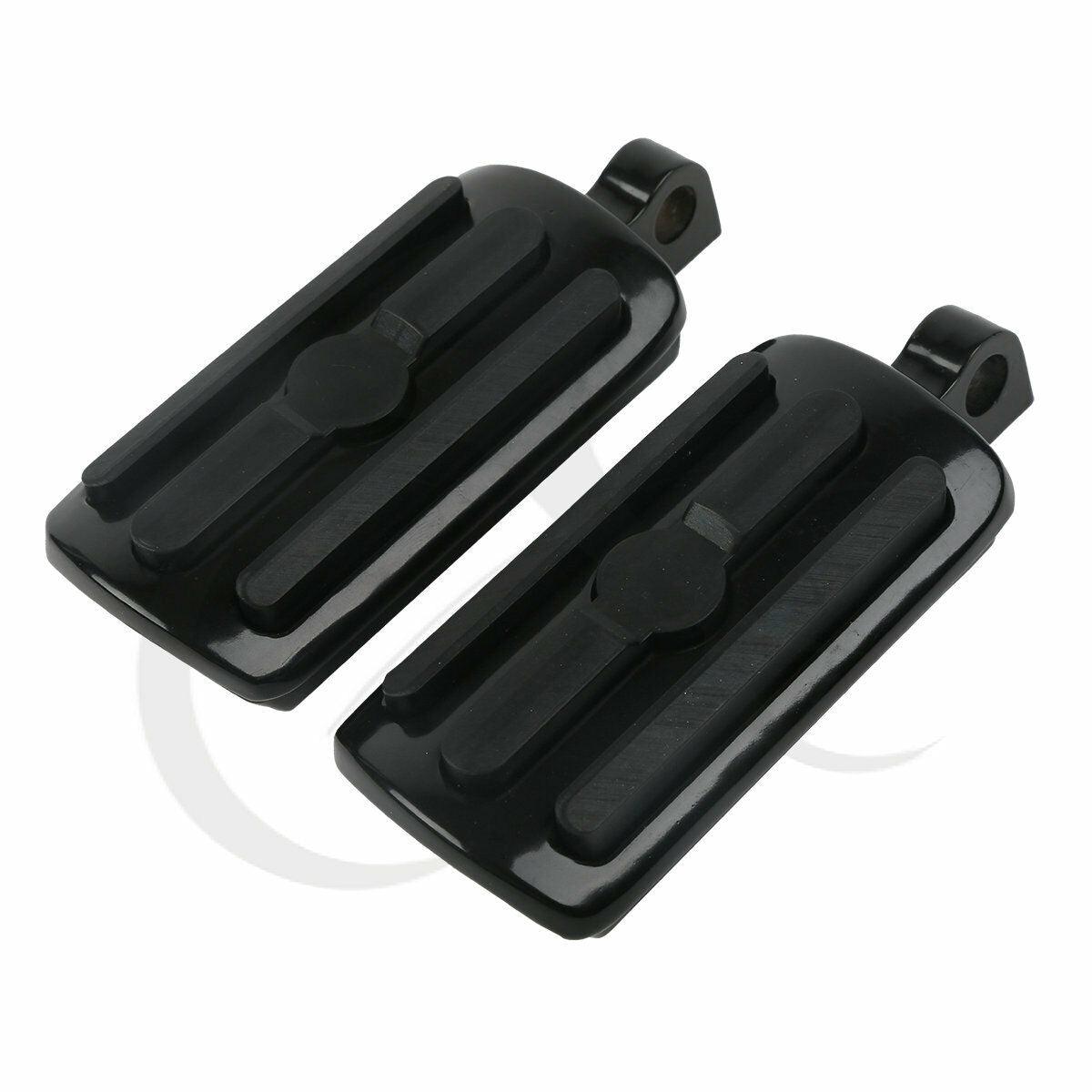 10mm Motorcycle Foot Pegs Rest Fit For Harley Street Glide Road King Male Mount - Moto Life Products