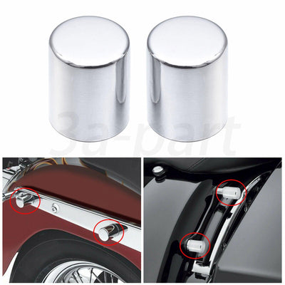 4 Point Docking Hardware /Point Covers Fit for Harley Electra Street Glide 09-13 - Moto Life Products