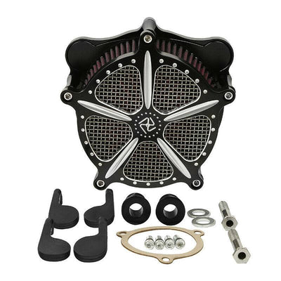 Speed 5 Air Cleaner Filter Accessories Fit For Harley Road Electra Glide 08-16 - Moto Life Products