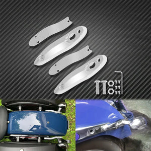 Chrome Rear Turn Signal License Plate Relocation Extension Kit Fit For Softail - Moto Life Products