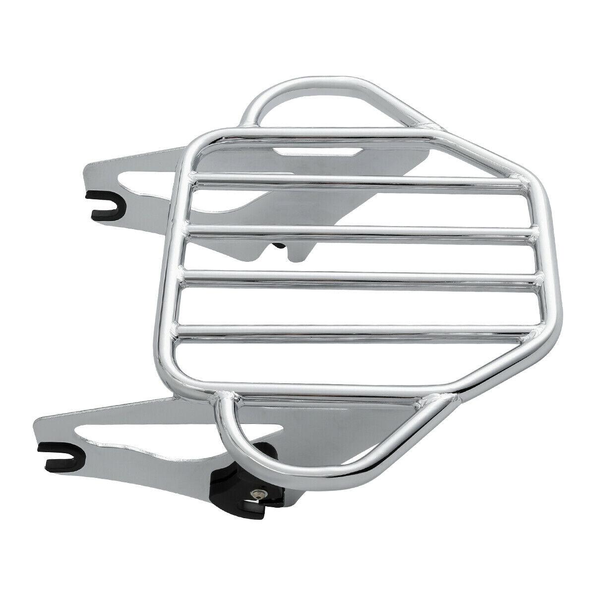 2-Up Mount Luggage Rack For Harley Tour Pak Touring Street Electra Glide 2009-22 - Moto Life Products