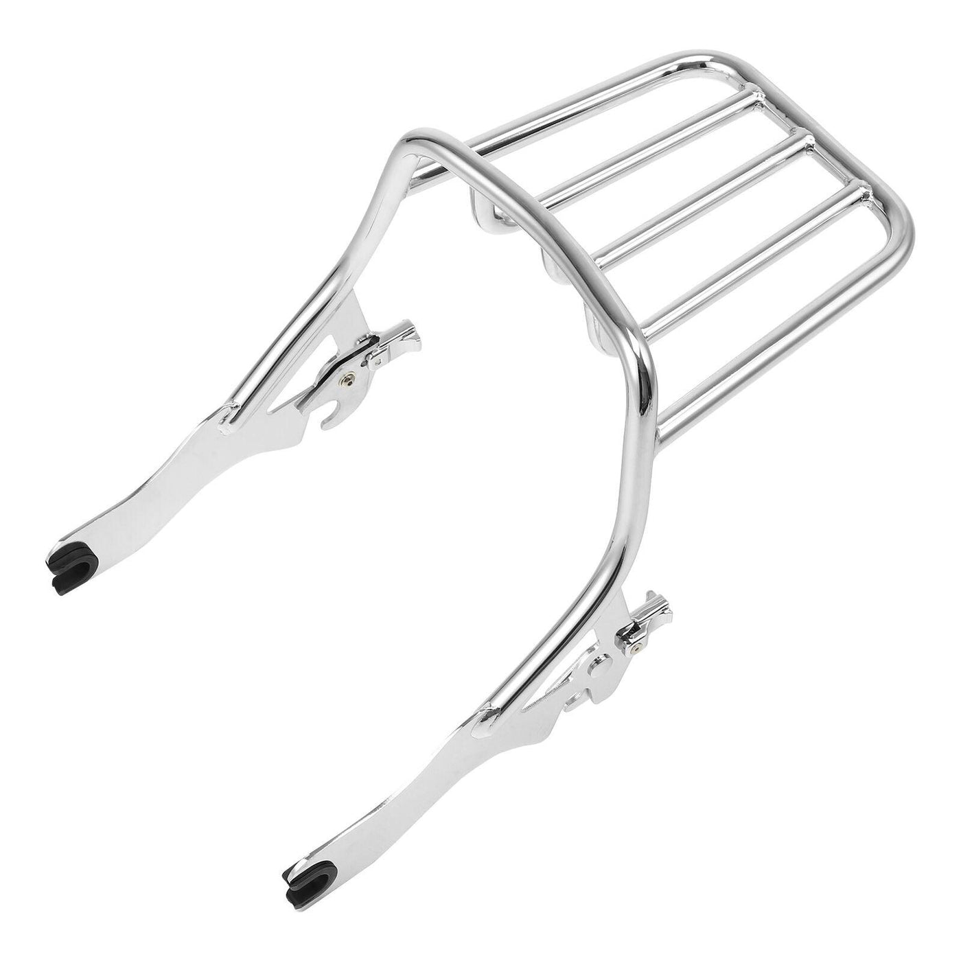 Chrome Two-up Luggage Rack Fit For Harley Softail Street Bob Slim 2018-2021 - Moto Life Products