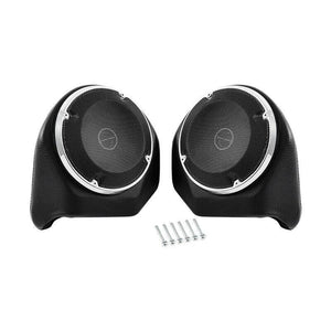 Rear 6.5" Speaker Pods For Harley Touring Tour Pak Electra Glide Ultra 2014-2022 - Moto Life Products