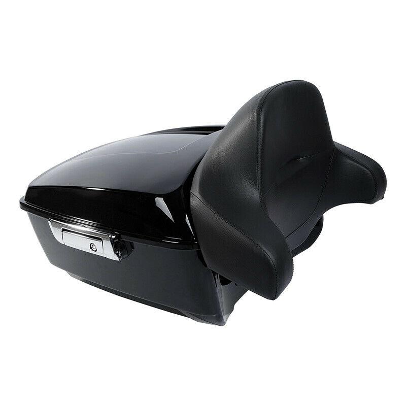 King Trunk Backrest Chrome Mount Fit For Harley Tour Pak Touring 2014-2022 - Moto Life Products