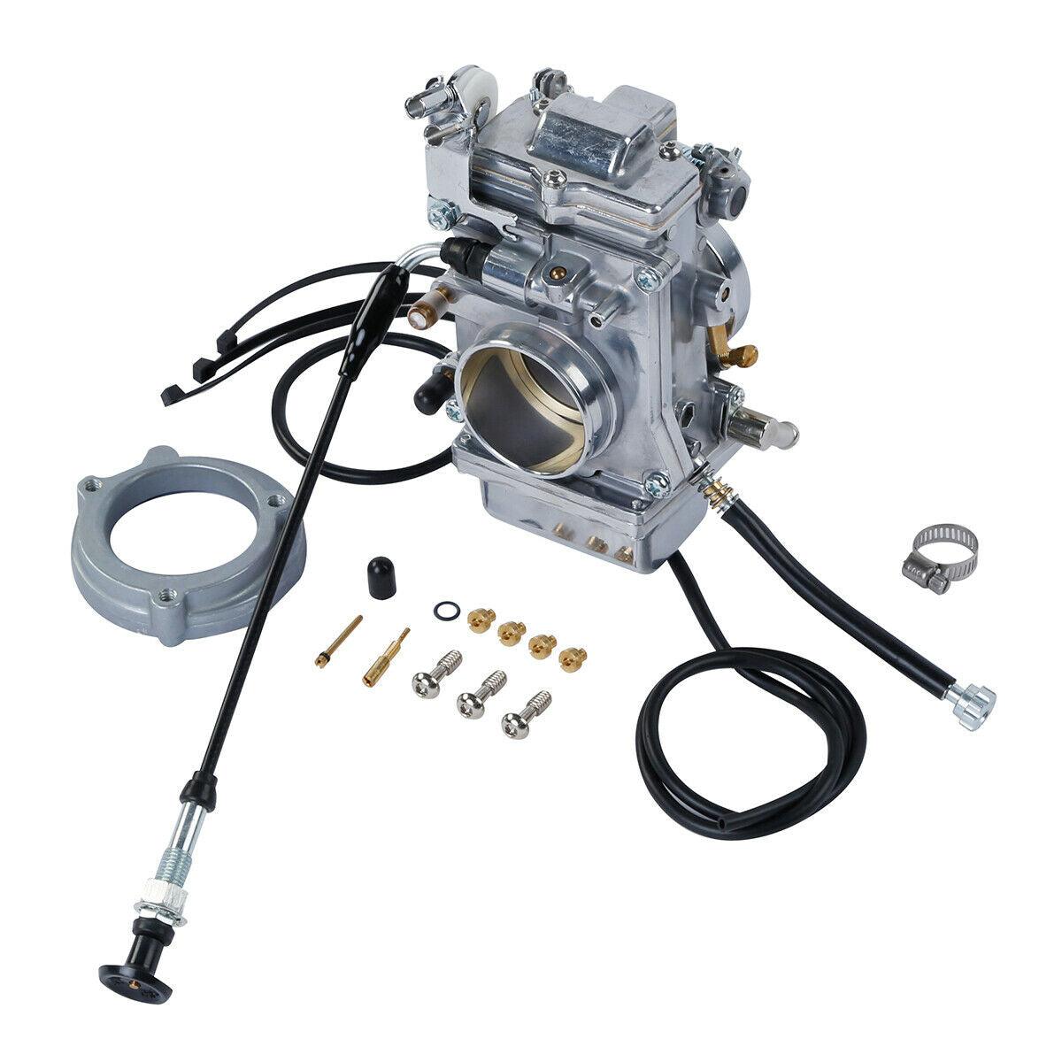 48mm Carburetor Carb Easy Kit Fit For  Harley Twin Cam Carb 1990-2006 2003 2004 - Moto Life Products