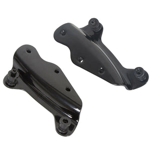 Black 4 Point Docking Hardware Kit For 09-13 Harley Touring Road King Glide - Moto Life Products