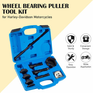 18pc Wheel Bearing  Remover and Installer Tool Set for Recent Harley Davidson - Moto Life Products