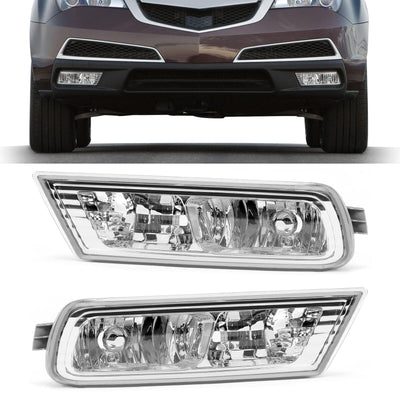 2 Piece Pair Fog Driving Light Lamp Set For 2010-2013 Acura MDX Left & Right - Moto Life Products