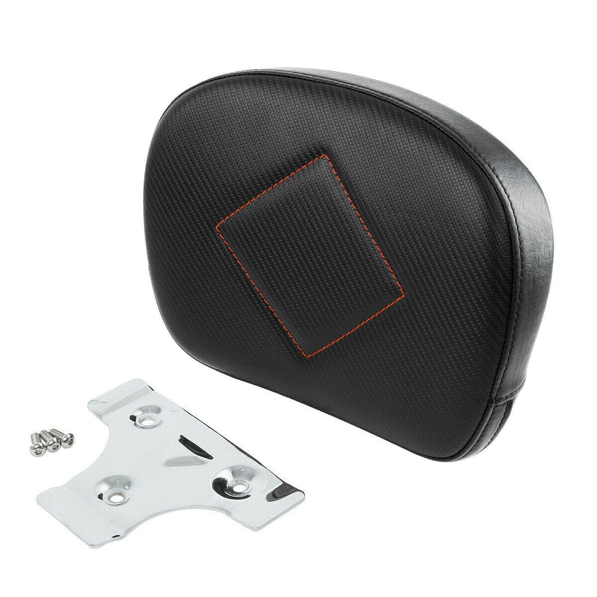 Rear Passenger Backrest Pad Fit For Harley Touring Street Road Glide Road King - Moto Life Products