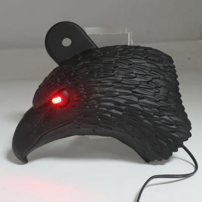 Black Eagle horn cover w/ LED For 92-20 Harley "cowbell" and all V-rod's - Moto Life Products