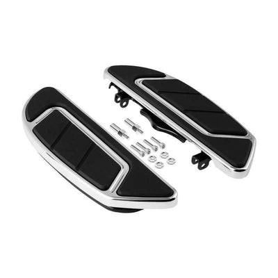 Chrome Airflow Floorboard Brake Pedal Shifter Fit For Harley Street Glide 86-21 - Moto Life Products