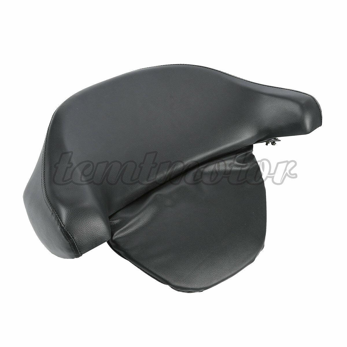 Black Tour Pack Backrest Pad Trunk For Harley Pak Electra Street Glide 1997-2013 - Moto Life Products