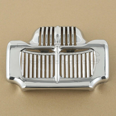 Chrome Oil Cooler Cover For Harley Touring Electra Street Glide Road King 11-16 - Moto Life Products
