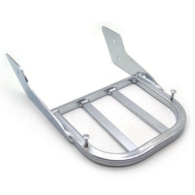 Chrome Sissy Bar Luggage Rack For Honda VTX 1300C/VTX 1800C/VTX 1800F Aluminum - Moto Life Products