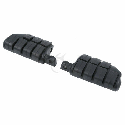 Pair Matte Black Male Mount Footrests Foot Pegs Fit For Harley Touring Sportster - Moto Life Products
