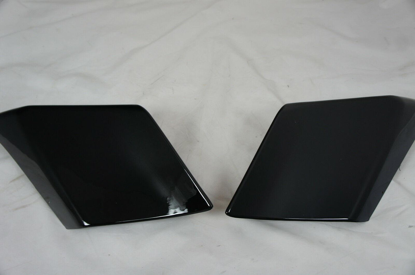 Mutazu Custom Black Extended Stretched Side Covers For Harley Touring Models - Moto Life Products