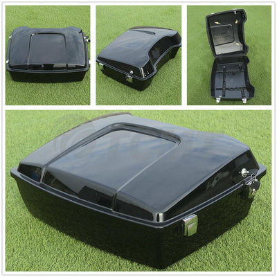 10.7" Chopped Trunk For Harley Touring Tour Pak Pack Road King Glide 1997-2013 - Moto Life Products
