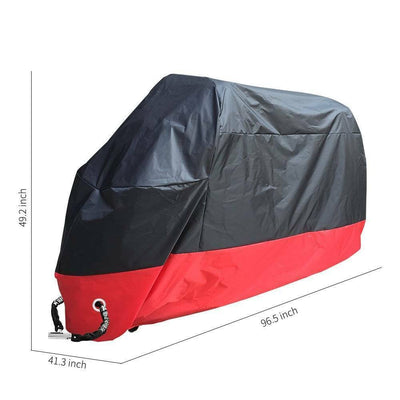 XL Red&Black Motorcycle Cover Waterproof For Harley Davidson Sportster 1200 883 - Moto Life Products