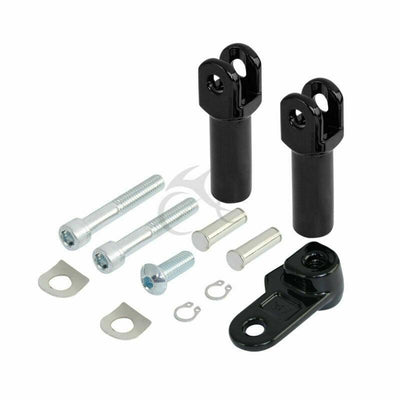 Passenger Foot Pegs & Mount Kit Fit For Harley Softail 12-Up FLS FLSS 08-11 US - Moto Life Products