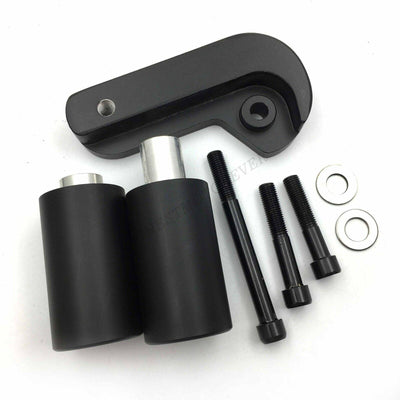 No Cut Frame Slider Protector For 2006 2007 2008 Suzuki Gsx-R Gsxr 600 750 BLACK - Moto Life Products