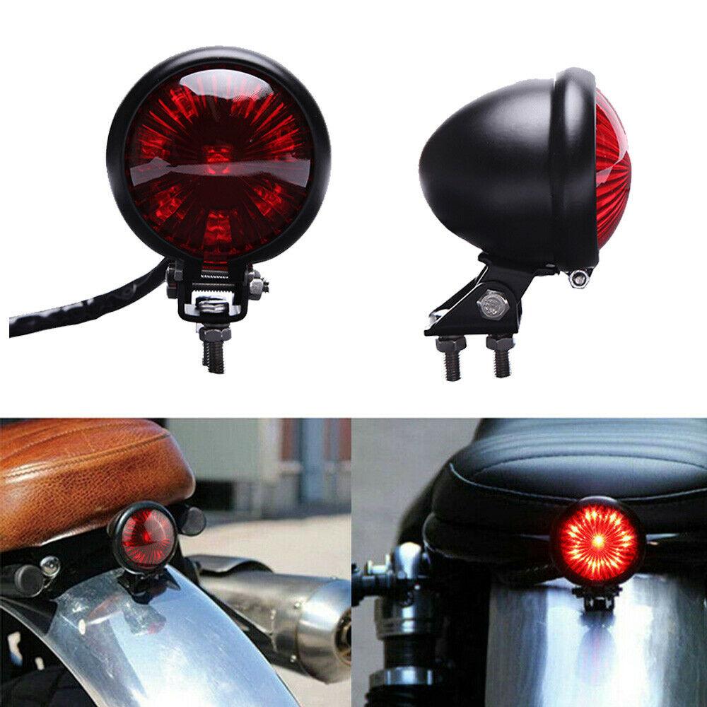 Motorcycle LED Tail Light Brake Rear Lamp For Harley Bobber Chopper Cafe Racer - Moto Life Products